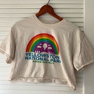 PARKS PROJECT Yellowstone Rainbow Crop Top